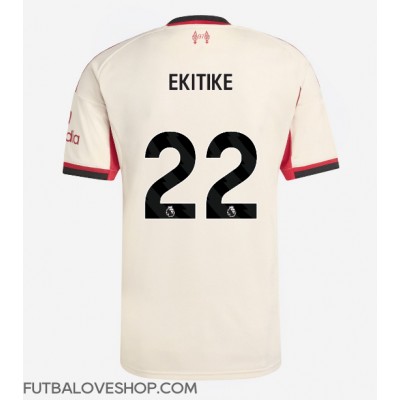 Dres Liverpool Hugo Ekitike #22 Preč 2025-26 Krátky Rukáv Dres Liverpool Hugo Ekitike #22 Preč 2025-26 Krátky Rukáv